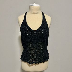 Crochet halter top